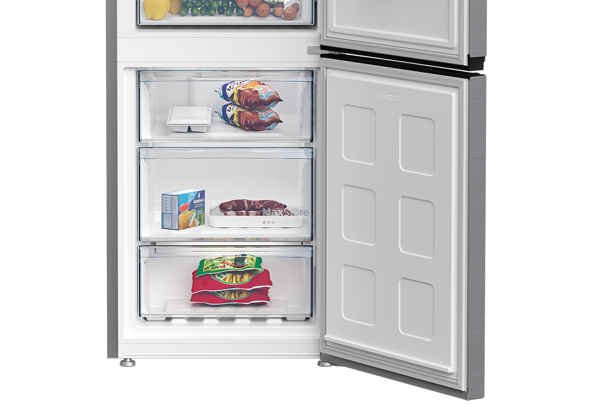 Απεικονίζεται το εσωτερικό της κατάψυξης.